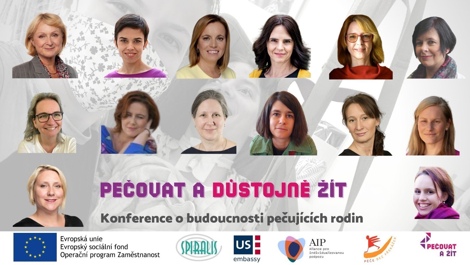 Chceme PEČOVAT A DŮSTOJNĚ ŽÍT, vzkazují pečující